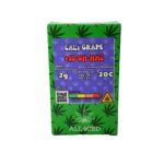 Cali Grape CAnnabis Weed 10-OH-HHC Natürlich THC CBD Blüte Super SAuce Verpackung